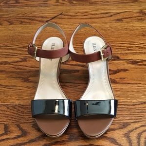 Ellen Tracy Wedge Sandal